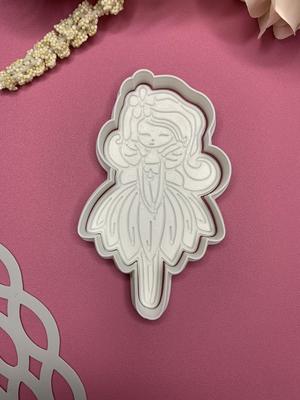 Fairy cookie cutter and stamp