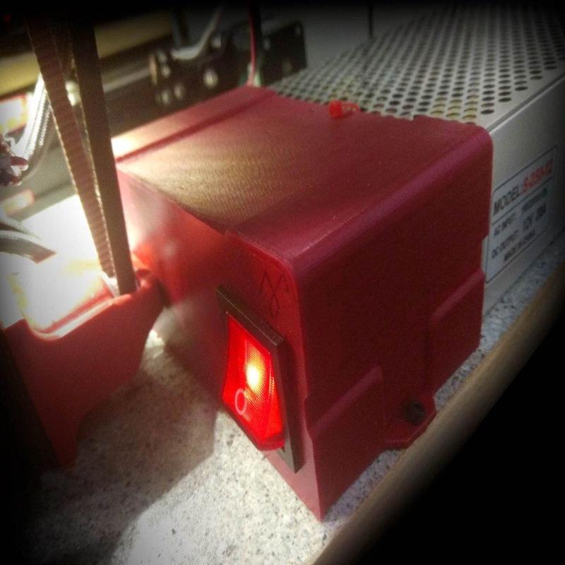 PSU Cover with 4 poles switch