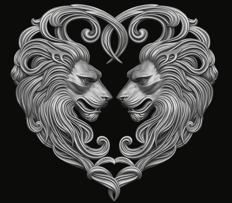 Lion Pendant