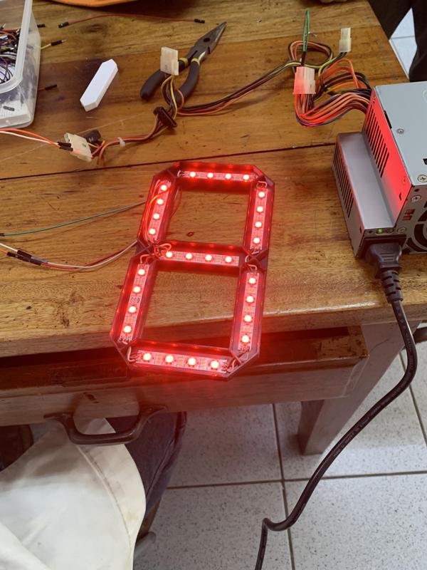 Digito 7 segmentos