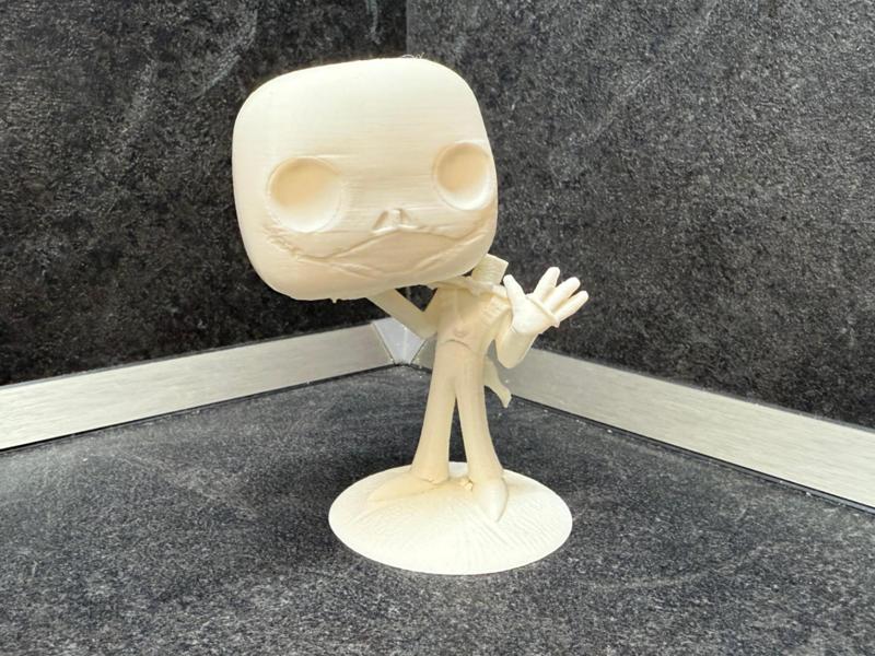 Jack Skellington character for hand coloring