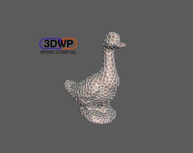 Dual Extrusion Voronoi Duck