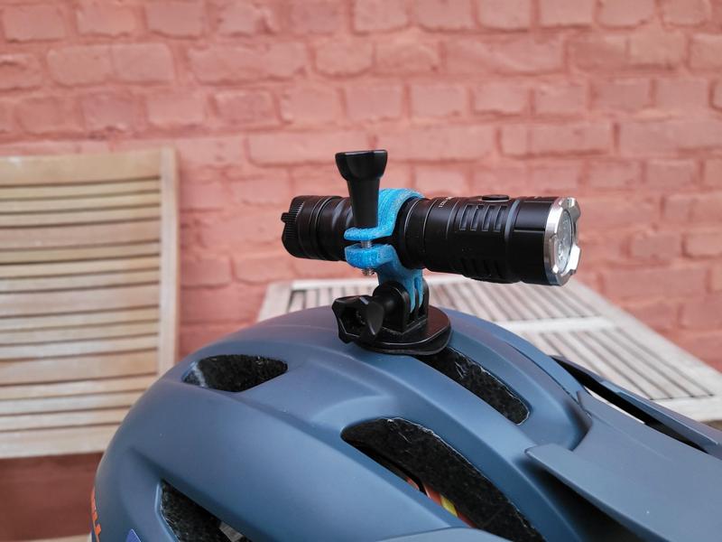 Flashlight Wurkkos TS21 GoPro Mount