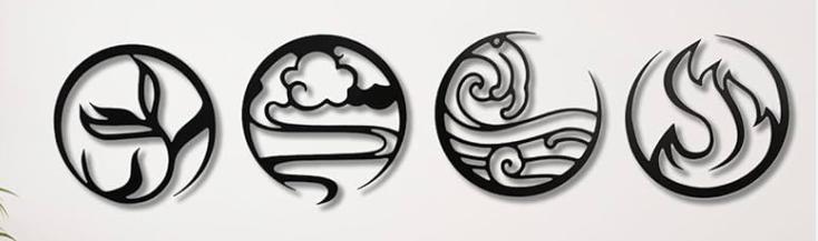 Wall Art - 4 elements