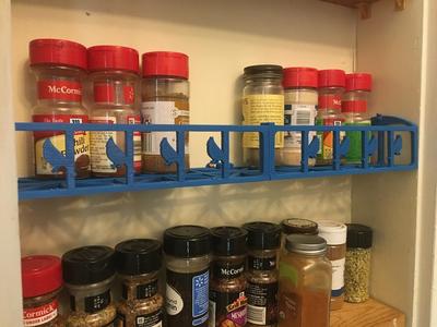 Ironing Closet Spice Rack
