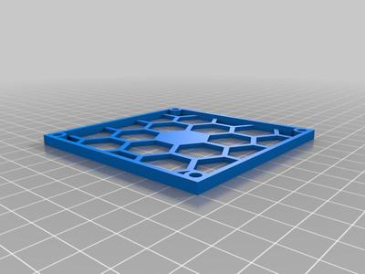 Fan Grill Cover Honeycomb 80 mm