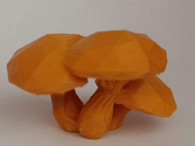 mushroom trio