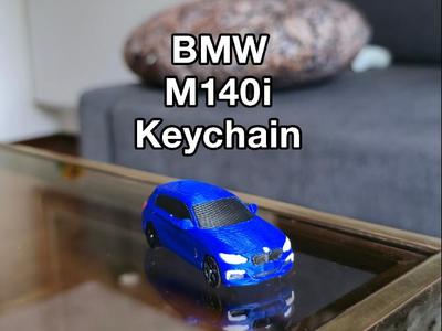 BMW M140i Keychain (working wheels)