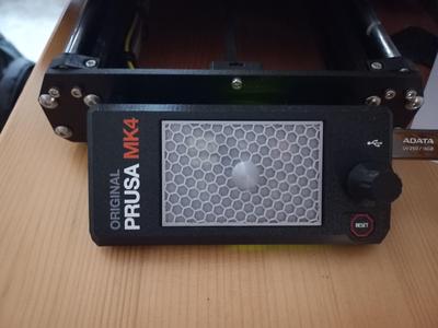 Mk4 LCD cover with pawn-like grip
