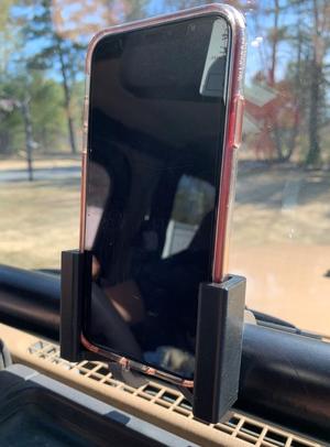 Jeep Wrangler Rock Hard 4x4 Roll Cage Phone Mount