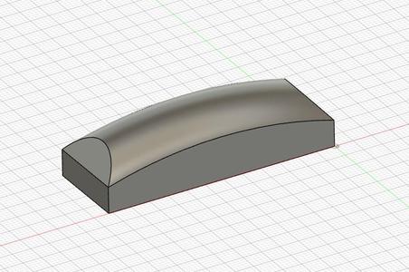 Replacement Suitcase Foot  (fusion 360 files available)