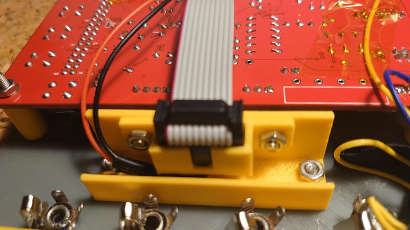 Side Mount IDC 10 pin Male Box Header Frame 2x5 pin Connector