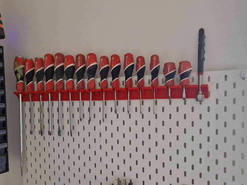 IKEA SKADIS large screwdriver holder