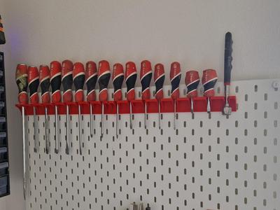IKEA SKADIS large screwdriver holder