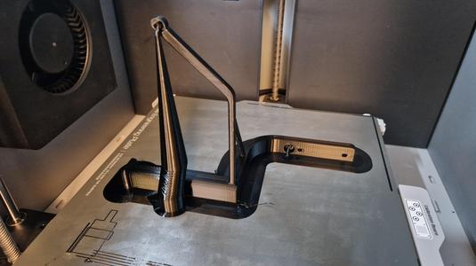 Bambu X1 Carbon Horizontal Side Deported Filament Holder