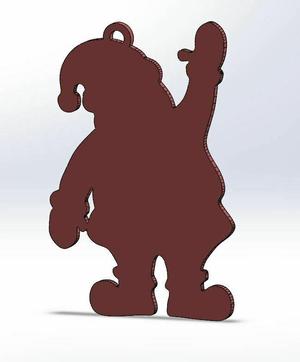 Santa Christmas decorations