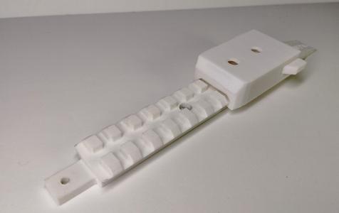 Quick release Picatinny rail mount (Print-In-Place)