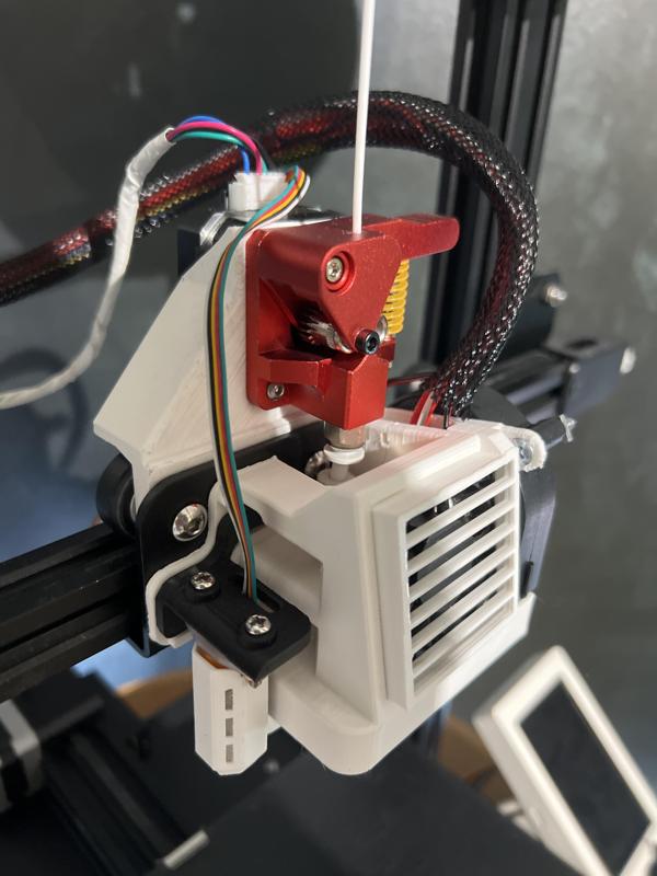 Ender 3 direct drive adapter for Dual gear extruder