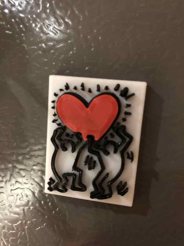 Keith Haring magnet