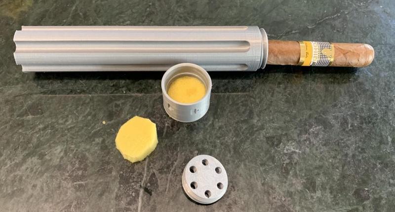 Revolver Single Cigar Case [WIP]