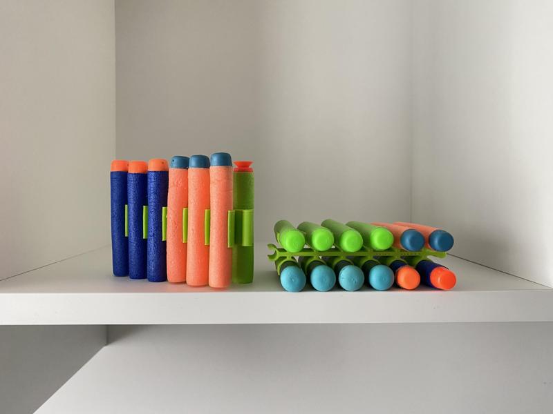 Nerf / X-Shot bullets organiser