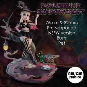 Evangeline Shadowcroft Pin-Up (Commercial license)