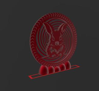 Rabbit Q24 - Quick Print Gift - 2D - NO SUPPORT