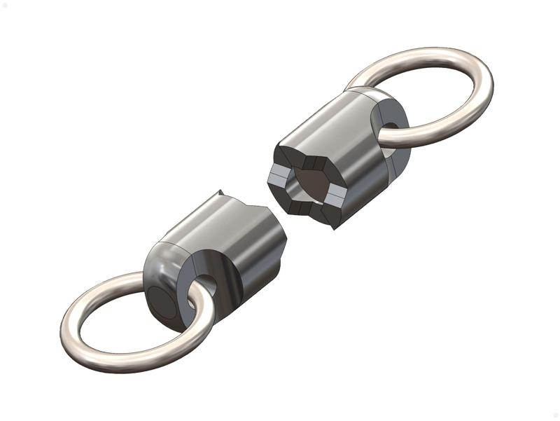 Magnetic Detachable Keychain