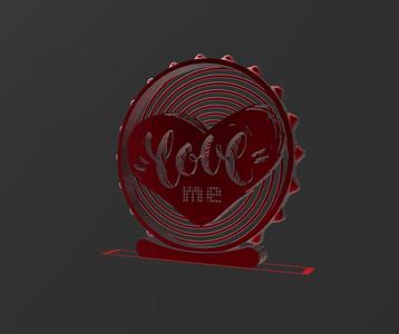 Love ME Q11 - Quick Print Gift - 2D - NO SUPPORT