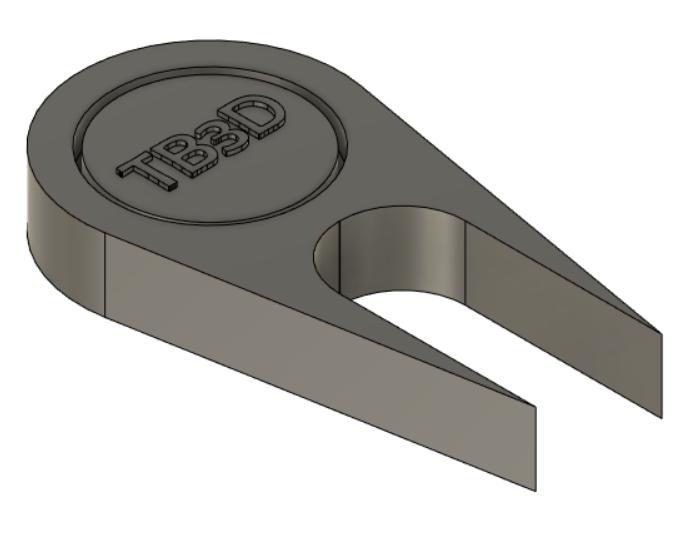 Magnetic Ball Marker and Divot Tool