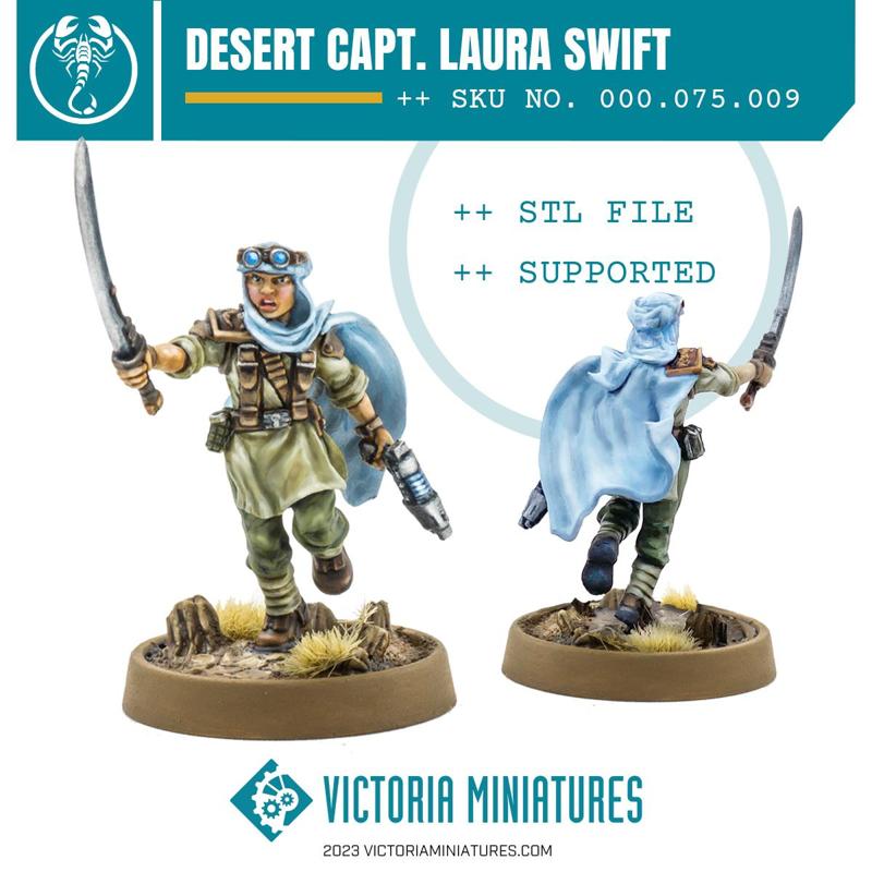 Desert Scorpions Capt. Laura Swift