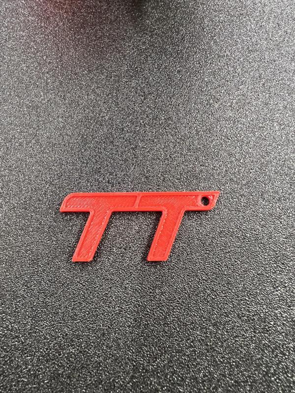 Audi TT keychain.