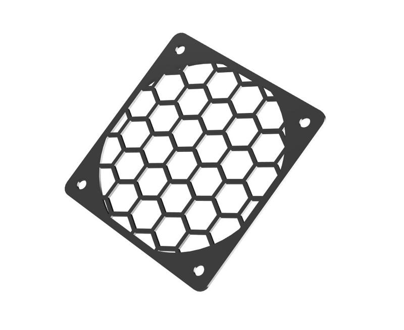 60mm fan hexagon cover