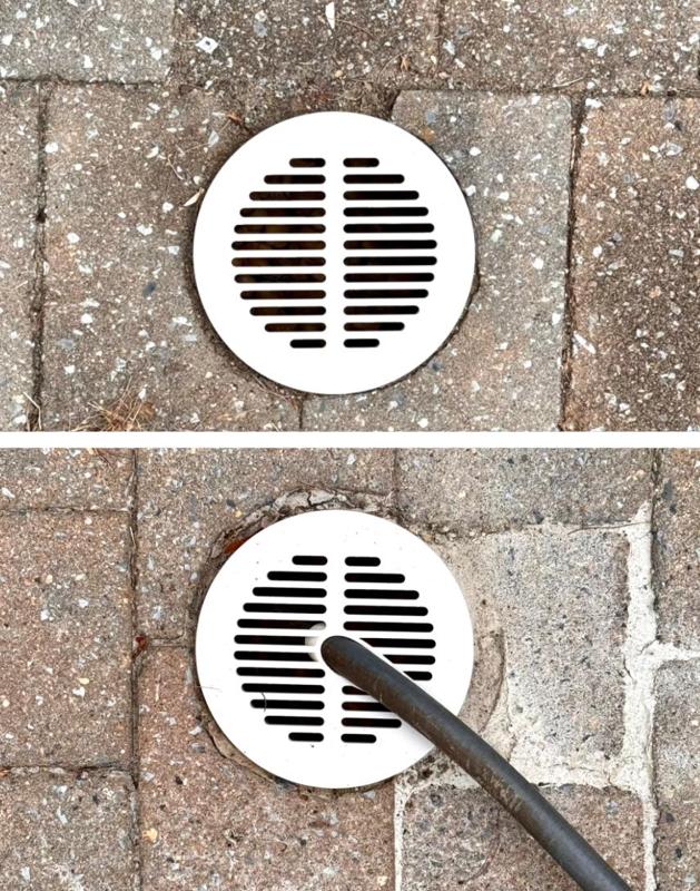 NDS Drain / Grate (+ hose routing)