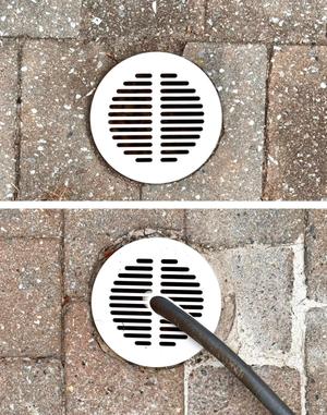 NDS Drain / Grate (+ hose routing)