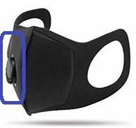 exhalation valve mask N95