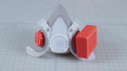Respirator HEPA Filter Cassette and cap
