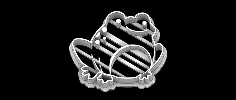 Frog Cookie Cutter