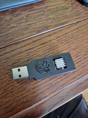 ESP32 C3 SuperMini pendrive case for USB connection