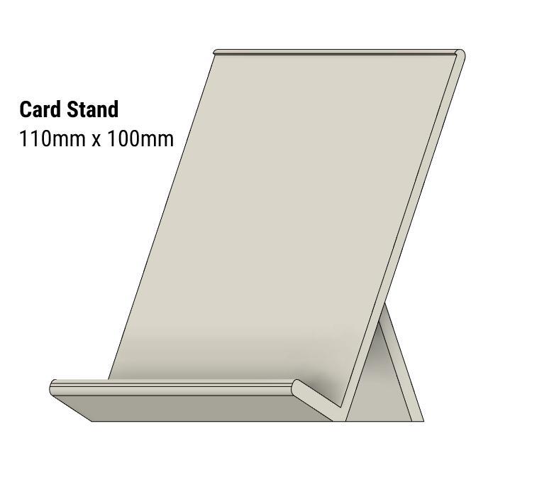 Card Stand 110x100mm