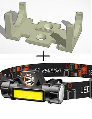 Cheap chinese headlamp holder for bike