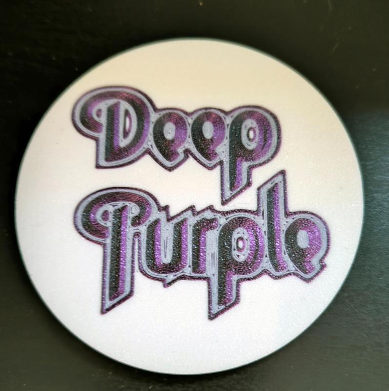 Deep Purple Coaster