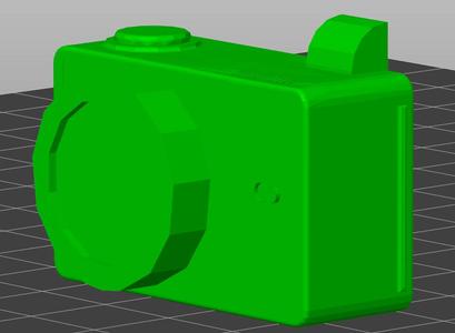 3D Printing optimized(ish) Simple Camera
