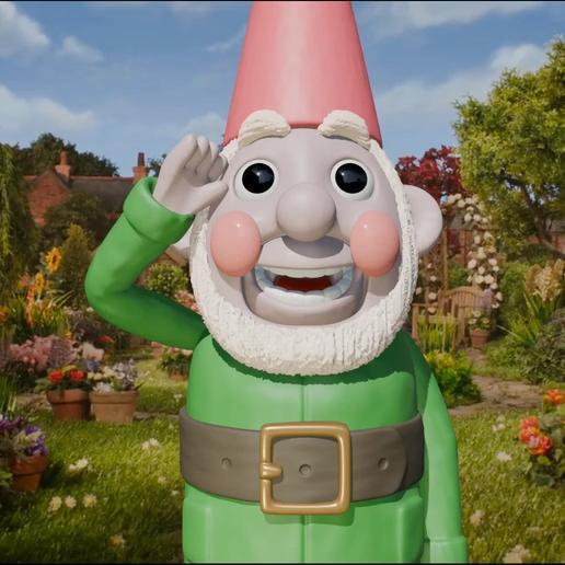 Smart Gnome Norbot (standing) from Wallace and Gromit