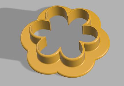 Cookie Cutter - 2" Flower