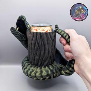 Snake Dice Roller Can Mug