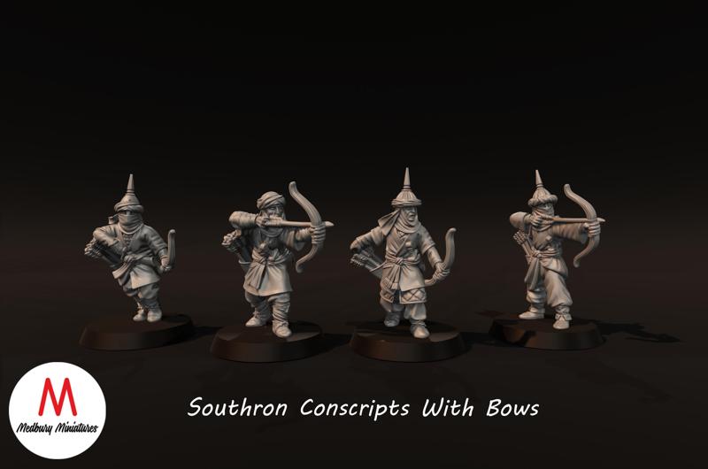 Southron Conscripts With Bows