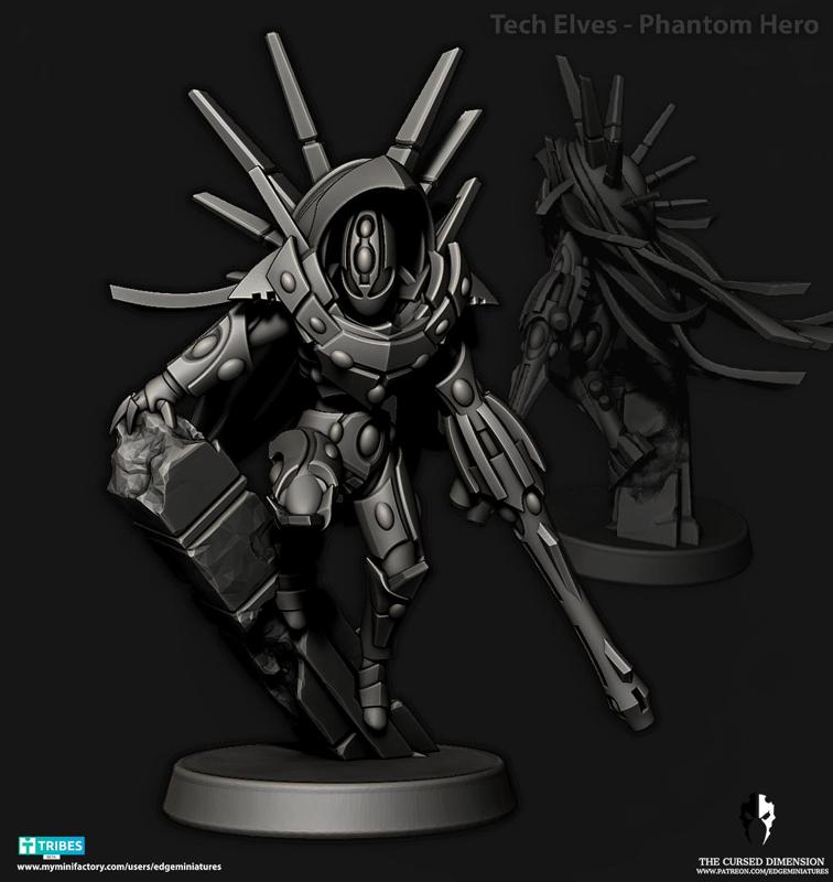 Tech Elves - Phantom Warrior Hero