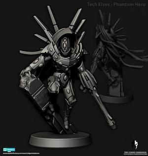 Tech Elves - Phantom Warrior Hero