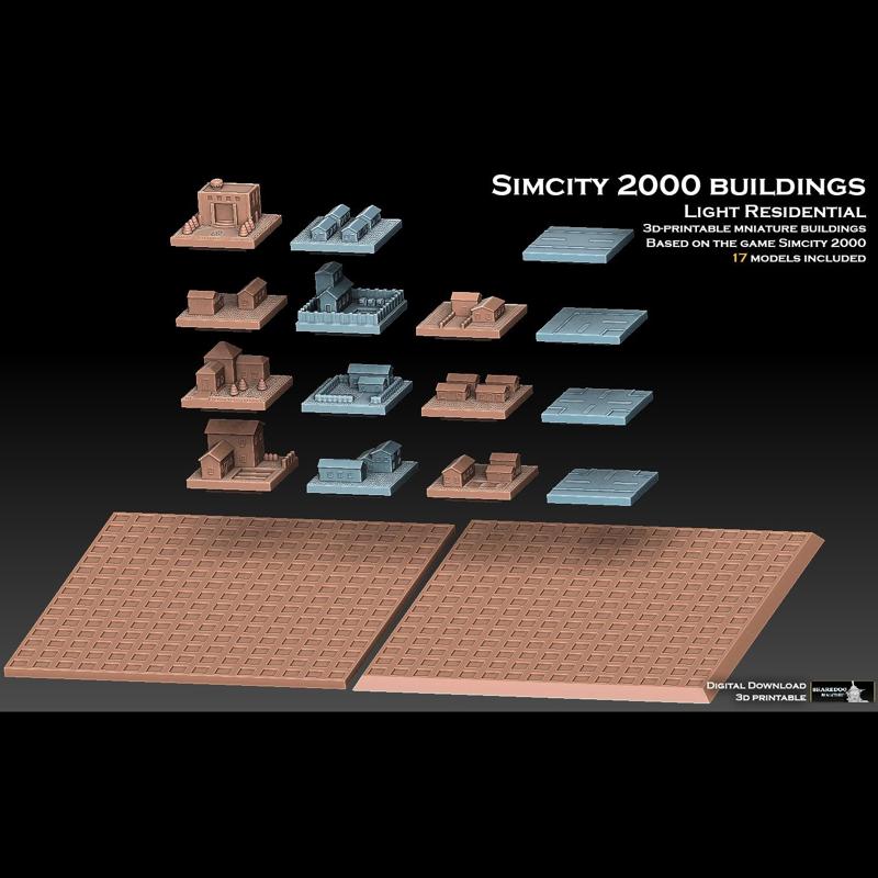 Simcity 2000 Buildings